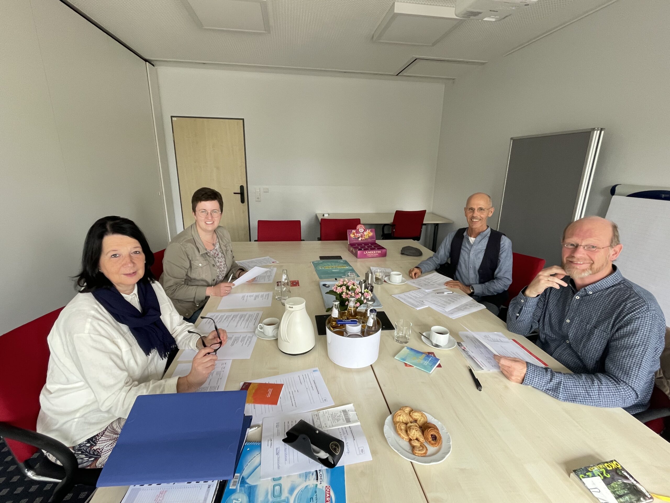 Orgateam-v.l.-Resi Kupitz, Ramona Pape-Stuhldreier, Jochen Andreas, Uli Schilling Hoffnungsort, Hoffnungsmonat,