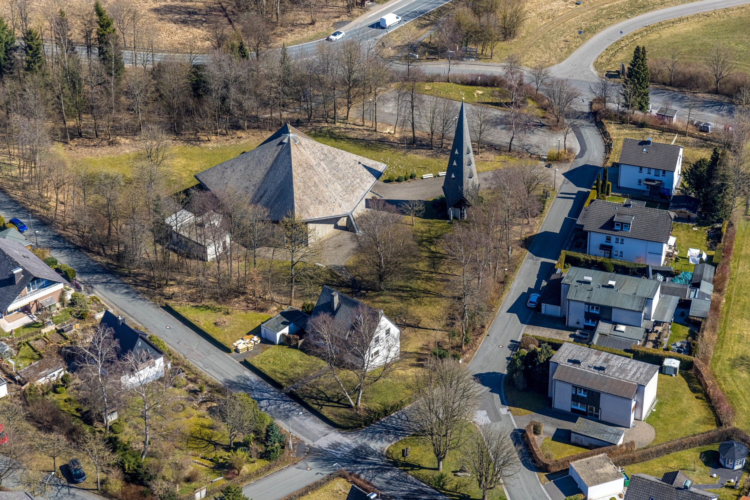 St. Michael Gudenhagen, Luftbild